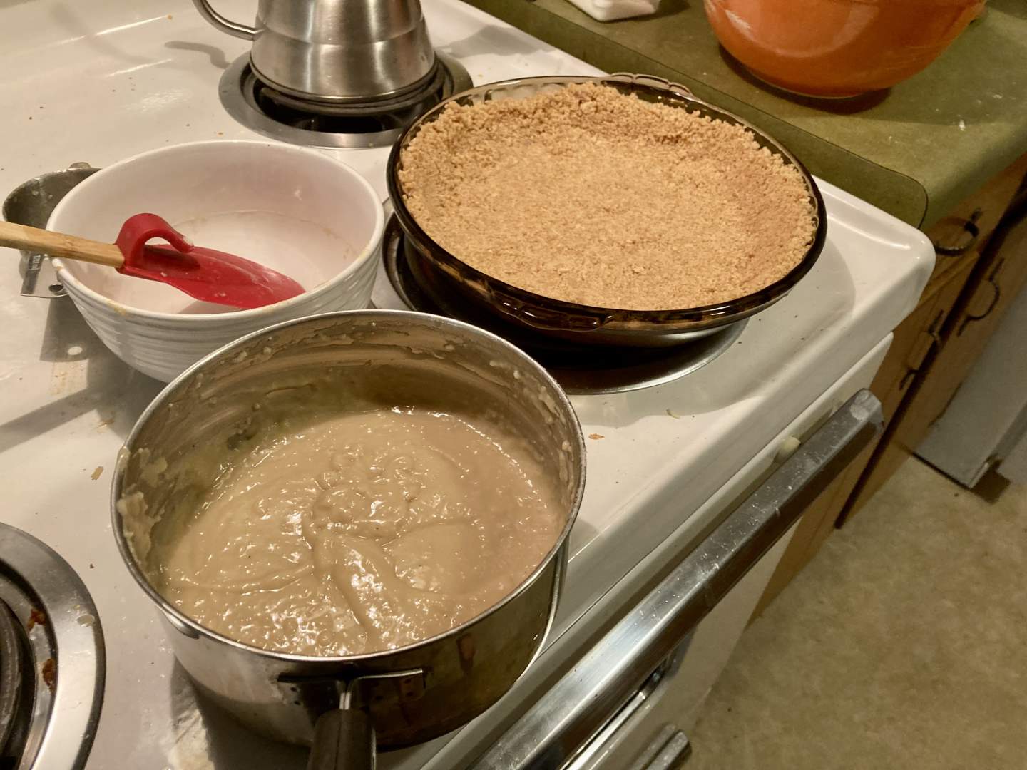 The filling and the crust
